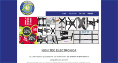 Desktop Screenshot of htelectronica.com.ar