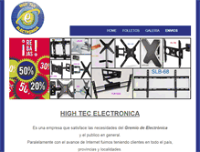Tablet Screenshot of htelectronica.com.ar